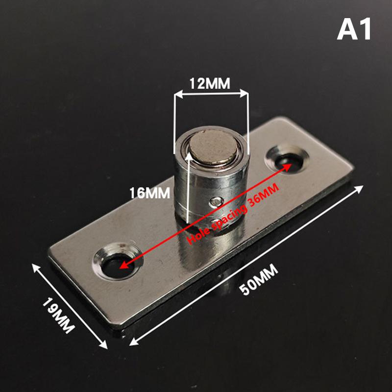 2ks Upevňovací váleček pro posuvné dřevěné dveře pro montáž na podlahu nahoře