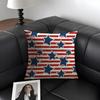 Stars Fashion Cushion Cover Natural Linen Organic Fabric Double-Sided Printing Sofa Home Decor Gift Pillow Case