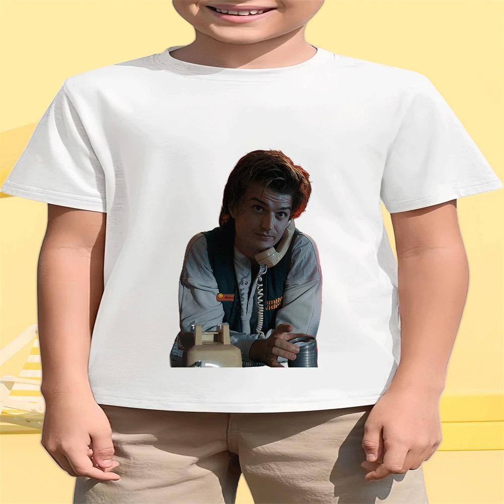 2026 Summer Popular Printed Children s T-Shirt Fashionable Sports Short Sleeve Top 100