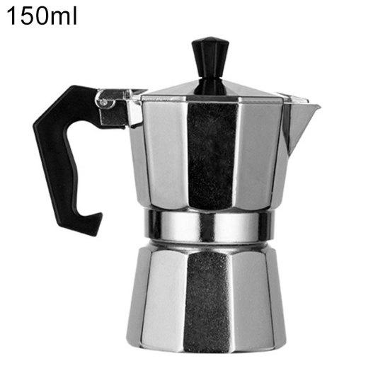 50/100/150/300/450/600ml Coffee Maker Espresso Percolator Stove Top Pot Kettle