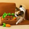 6/8 Hole Carrot  Dog Toys Soft Puppy Chew Toy Creative Interactive Training Toys  for Cats and Dogs