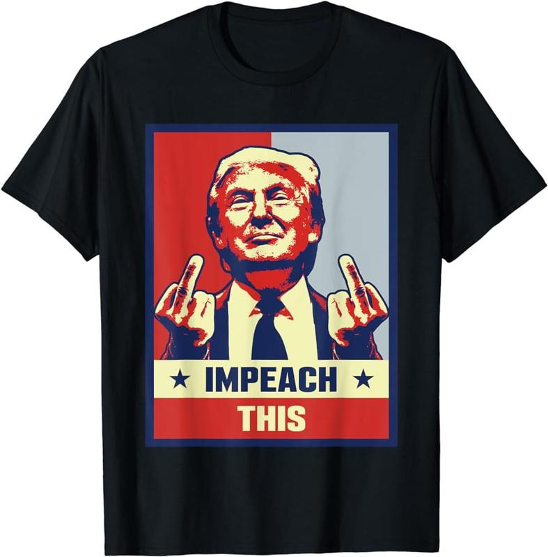 DONLAD TRUMP IMPEACH THIS 2024 REPUBLICAN PRO TRUMP Funny Unisex T-Shirt S