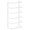 Vidaxl Towel Rack, White, 24X12X48 Cm, Steel
