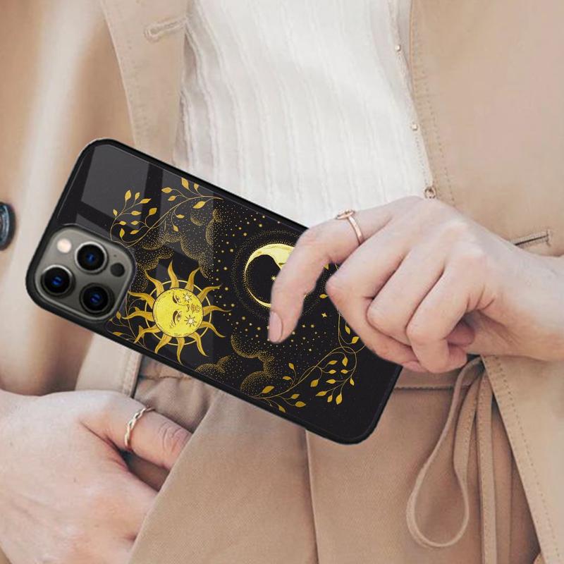 Sun Moon Magnetic Phone Case For APPLE iPhone 17 Air 16 14 13 12 Pro Max 15 Plus Wireless Charge With MagSafe Cover
