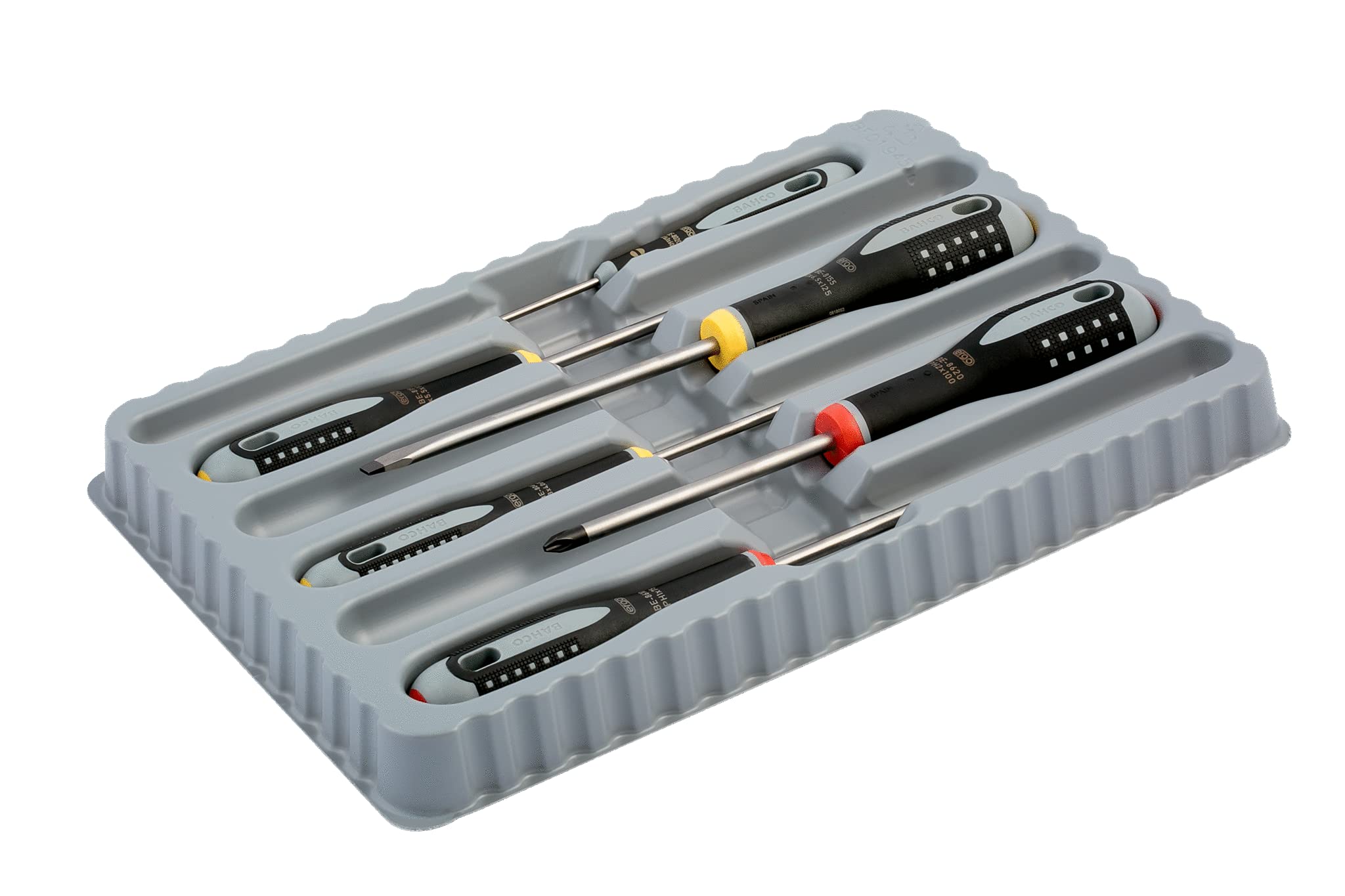 

BAHCO Ergonomic Screwdriver Set BE-9881 червоний