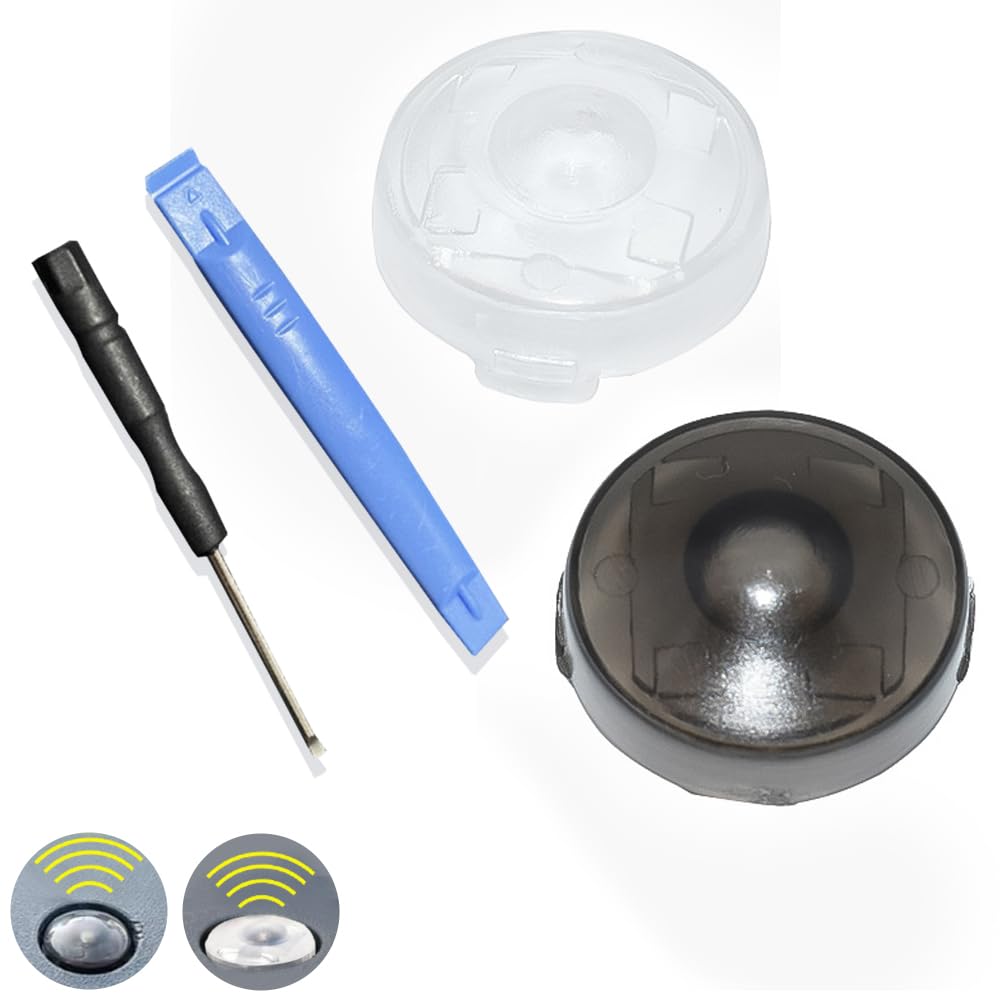 KASELIN Auto Light Sensor Cover, Toyota Daihatsu Lexus [Compatible Auto Light Sensitivity Adjustment] Translucent,