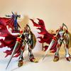 New 40Cm Digimon Peripheral Desktop Ornament Statue Og Red Lotus Knight Beast Gk Figurine Model Cool Gift