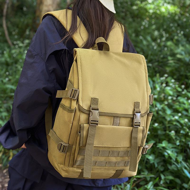 Schoolbag Lightweight Short-distance Travel Bag Backpack Men and Women 1011 New Large-capacity Leisure Sports Mountaineering Bag School Bag Backpack