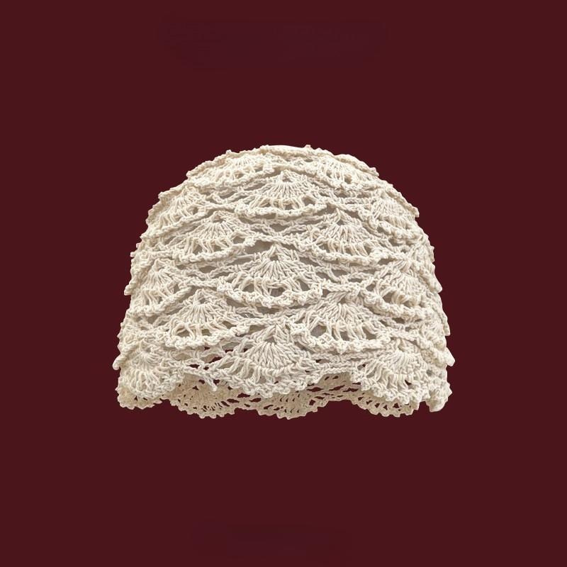 1Pc LaceCrochetVintageKnittedHat,vintageDressing,photography,handmadeCrochetDelicateDecoration,vintage Fashion Decoration Item