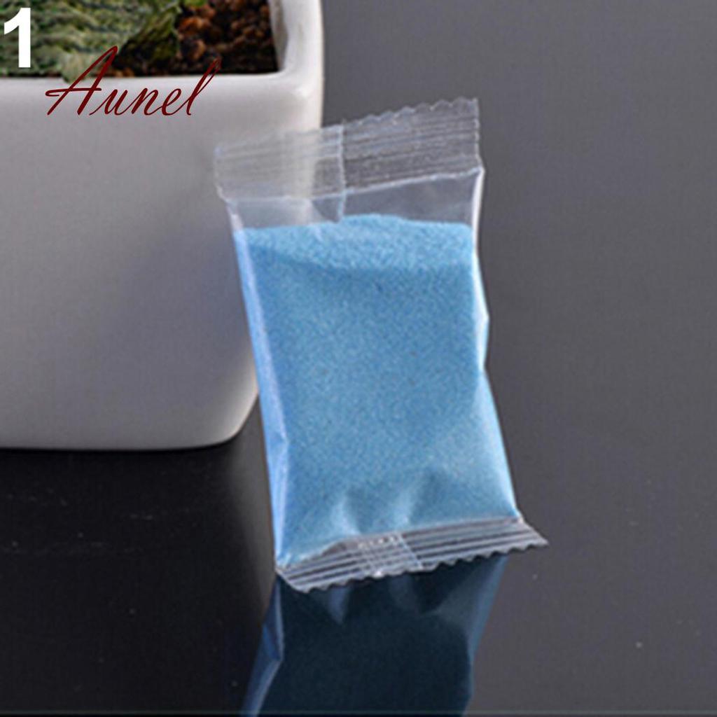 Fantastický 1 sáček Quartz Sand Miniatur Tank Akvárium Bonsai Pot Fairy Garden Decor