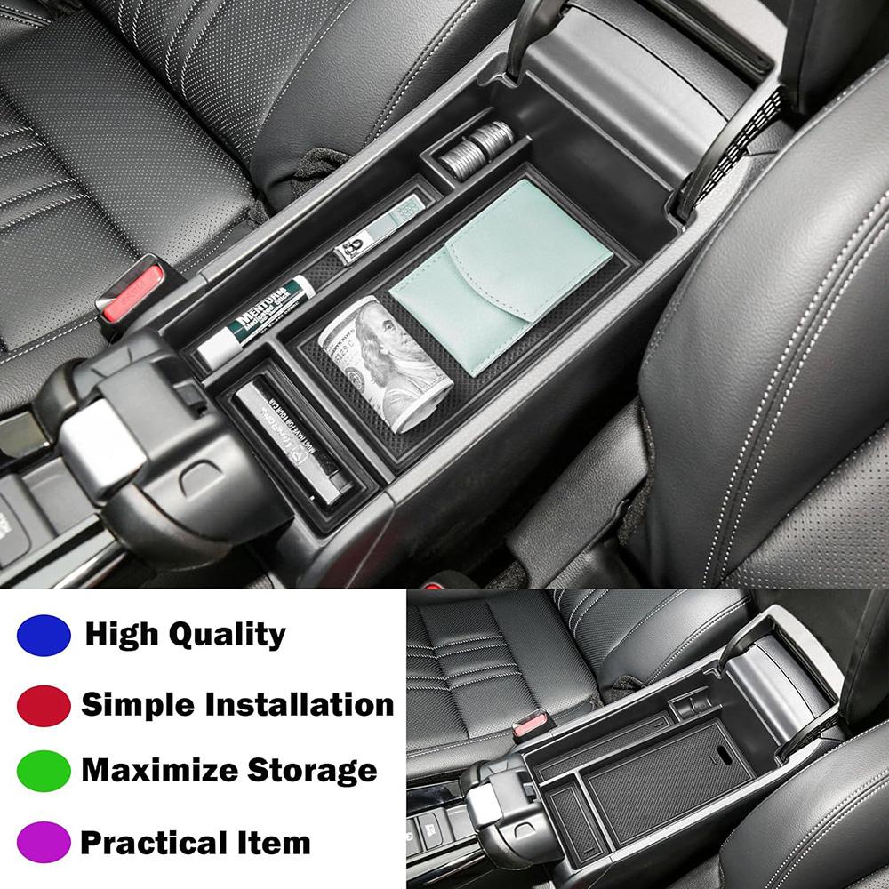 Center Console Organizer for Honda HRV 2025 2025 Car Interior Accessories, Armrest Storage Box Insert Tray