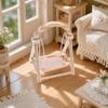 Freestanding Wooden Miniature Swing with A-Shaped Collectible Model