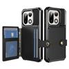 Applicable To Oneplus15 Mobile Phone Case, OnePlus 15 Back Cover Card Holder Anti-drop Protective Case Open Solid Color Case Up and Down