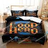 Loop Hero 3D NEW Duvet Cover Pillowcase Bedding Set Adult Boy Girl Bedroom Decoration Children Single Double Large