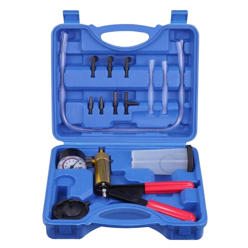 Car Manual Brake Fluid Replacement Tool Vacuum Pump Auto Brake Bleeder Vacuum Pressure Pump Car Brake Pumping Fluid Replacement