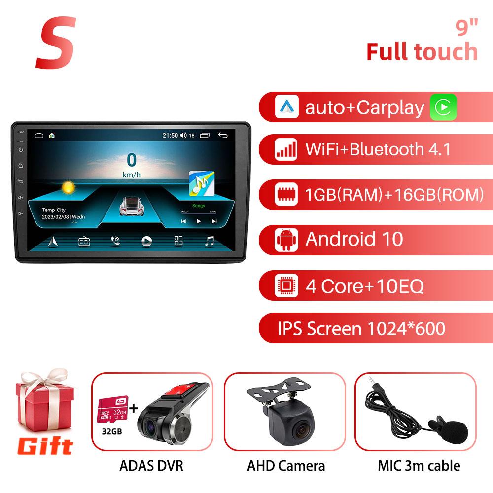 2 Din CarPlay Multimedia for Citroen C2 C3 2001-2010 Android Stereo Car Radio GPS Navigation Player Head Unit Autoradio BT WIFI