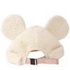 Mickey Mouse Eared Cap Disney Resort Boa Winter Item 2021 Disney Merchandise Souvenir (White) [Tokyo Exclusive]
