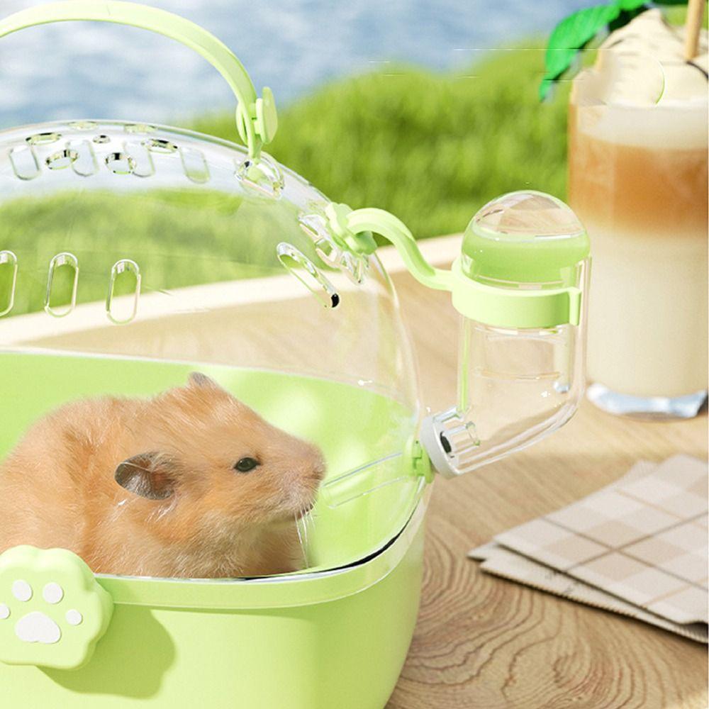 Breathable Hamster Cage Ventilated Travel Pet Cage Carry Holder Pet House  Outdoor