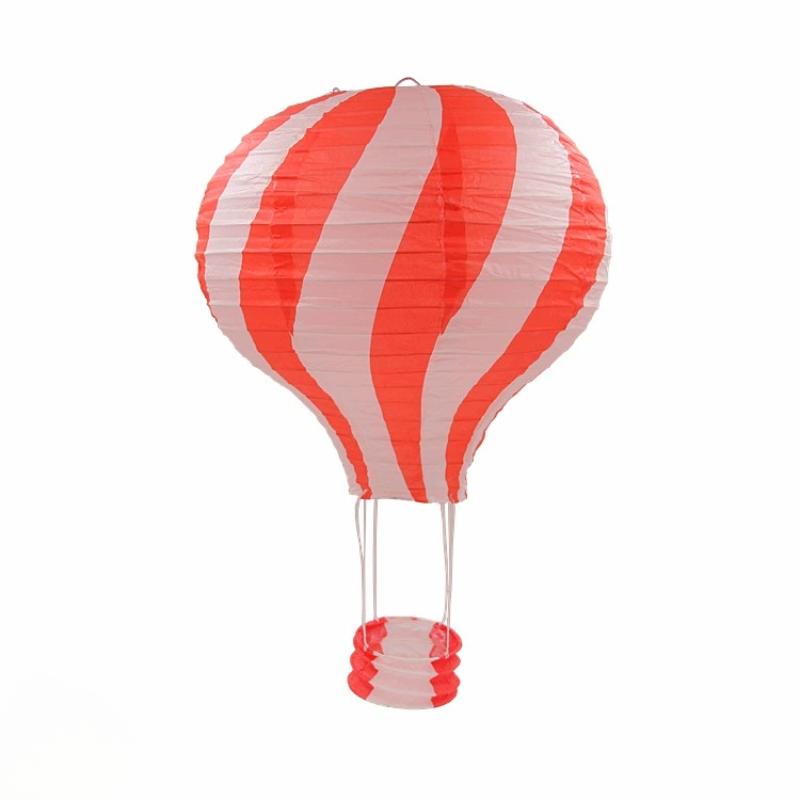 New 12inch Hot Air Balloon Paper Lantern Chinese Hanging Lantern Lamp Birthday Party Wedding Decor Lanterns Baby Showers