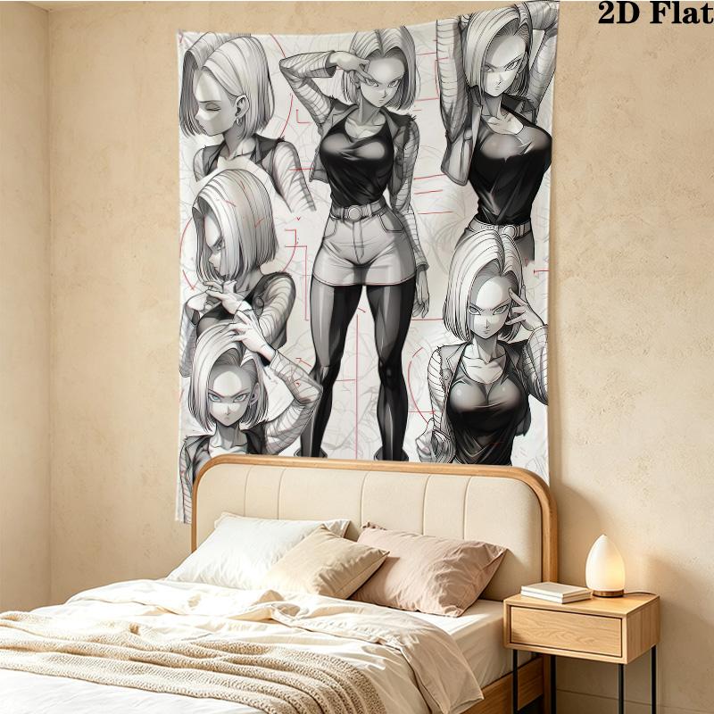 Android Wandteppich Ästhetisches Wandbehang Gedruckter Stoffdecke Dekorative Wandteppiche Für Schlafzimmer Wohnzimmer Heimdeko