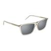 Saint Laurent Mirror Leg Letter Irregular Shape Sunglasses Men Sunglasses Beige SL668003