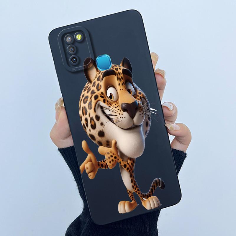 For Infinix Hot 10 Lite Smart 5 Hot 11 G37 10S 10T 10i Case Lovely Cartoon Cat Liquid Silicone Soft Shockproof Back Cover Capa