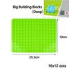 404 Dot Large Size  Baseplate Brick Big Size Plate Building Block Floor Accessories Leduo Particle Compatible Big Animal