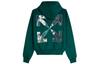 OFF WHITE Oversize Fit Caravaggio Painting Hoodie OMBB037E20FLE0035710