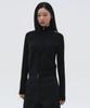 Woman Women'S Track Knit Zip-Up [Black]