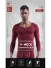 Men's V-Neck Thin Cotton Sweater - Slim, Warm Long-Sleeve Top for Autumn