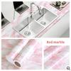 High Gloss Paste Furniture Wall Decals Pvc Pearl Film Water-Repellent Wall Cover Room Do-It-Yourself Self-Adhesive Black/White Wardrobe Kitchen