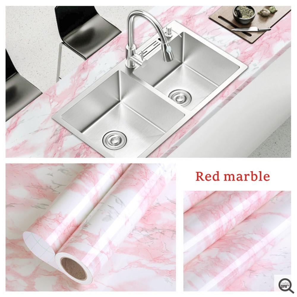 High Gloss Paste Furniture Wall Decals Pvc Pearl Film Water-Repellent Wall Cover Room Do-It-Yourself Self-Adhesive Black/White Wardrobe Kitchen