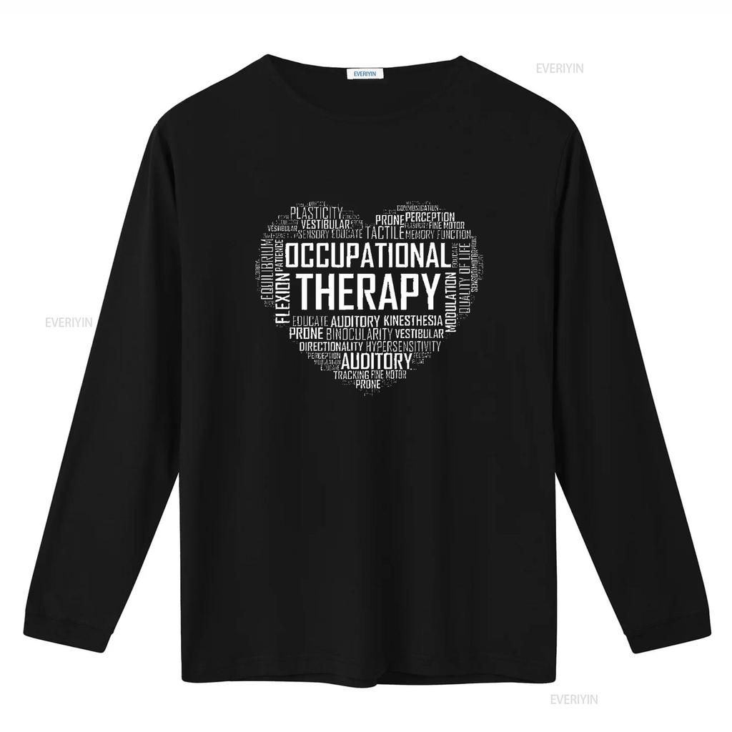 Womens OT Occupational Therapy T Shirt Therapist Month Black Medium vintage Washed Soft Versatile Stylish Top For Everyday Wear