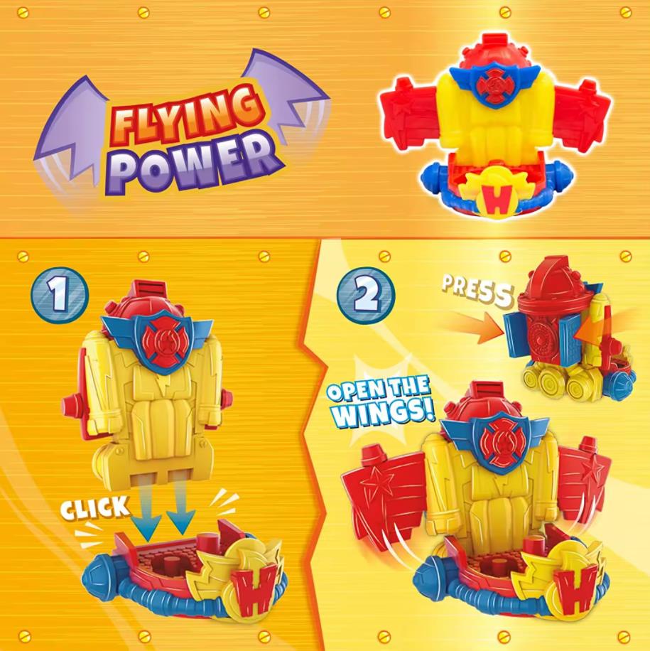 1pcs Original SUPERTHINGS Flying Power Random Send Without Dolls Limited Collection Superzings Action Figures Toys Boys Gifts