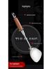 Four-Piece Spatula Set: 304 Stainless Steel & Pear Wood, Anti-Scald Long Handles for Stir-Fry Cooking
