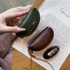 Multifunctional Car Key Bag Genuine Leather Small Coin Purse Practical Mini Storage Bag  Unisex