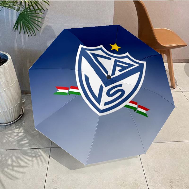 Club Atlético Vélez Sársfield Umbrella - Automatic Open/Close, Compact 8-Rib Lightweight Umbrella Essential for outdoorPicnic Accessory Fan Gifts