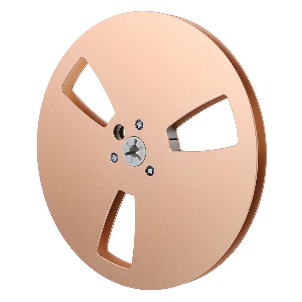 14 7 Inch Empty Tape Reel 3 Holes Aluminum Alloy Universal Open Reel Sound Takeup Reel for Reel to