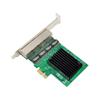 For  82576 4 Ports PCI-E 1 Gigabit  Card PCI for Press Thernet Apter 1000Mbps Support for  98se