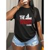 [Massage Therapist T-Shirt] Polyester Short Sleeve T-Shirt for Massage Therapist - Keep The Massage Therapist Is Here Design