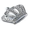 2pcs Crystal Crown Car Sticker,Sliver Metal Crown Emblem Badge Sticker Car Accessories Car Side
