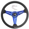 Volante de Carreras de PU de 14 Pulgadas para Karts