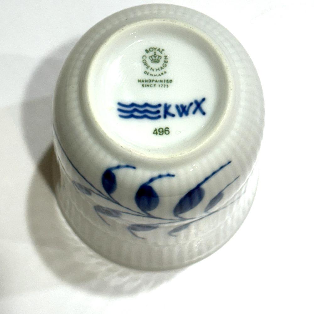 Royal Copenhagen Blue fluted  Mug Pottery White/blue