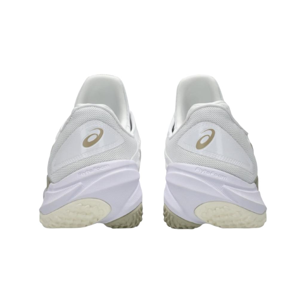 Asics Court FF 3 Synthetikleder Bequem Strapazierfähig Halt Niedrig geschnitten Tennisschuhe Herren Sneaker Weiß 1041A369-107