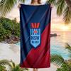 NSW Blues Fashion Beach Towel Portable Soft Quick Dry Towel For Swimming Camping Holiday Use