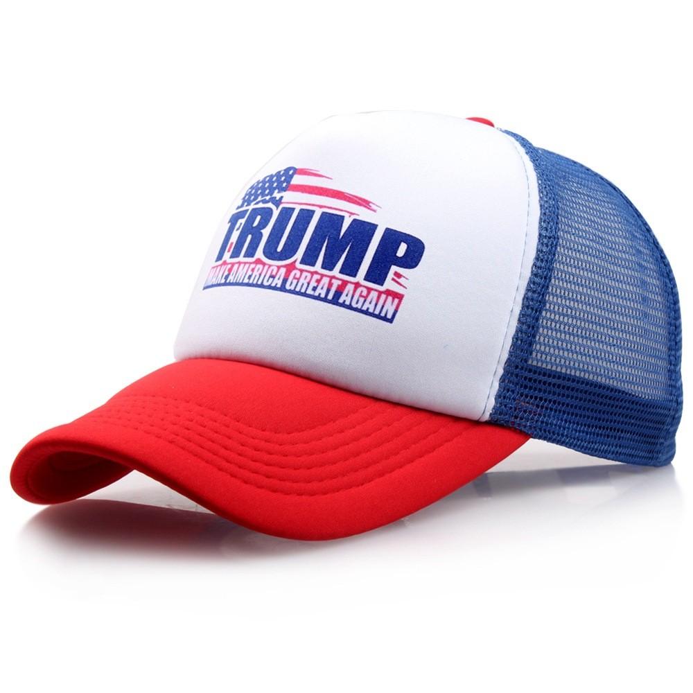 Printing Letter Hat Donald Trump Republican Adjustable Mesh Cap Fashion Gift