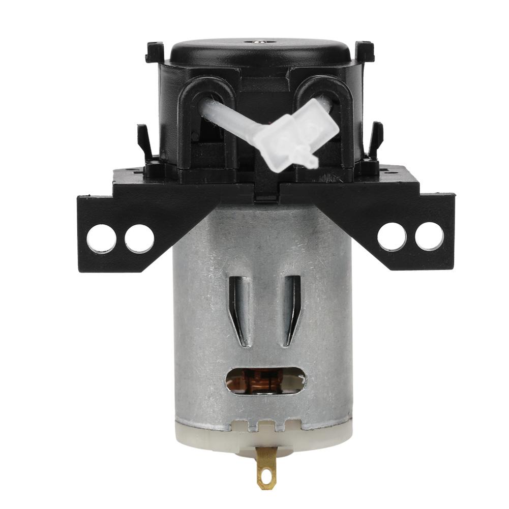 Dosing Pump   Peristaltic Tube Head For Aquarium   Chemical Analysis (black 12v 1*3)