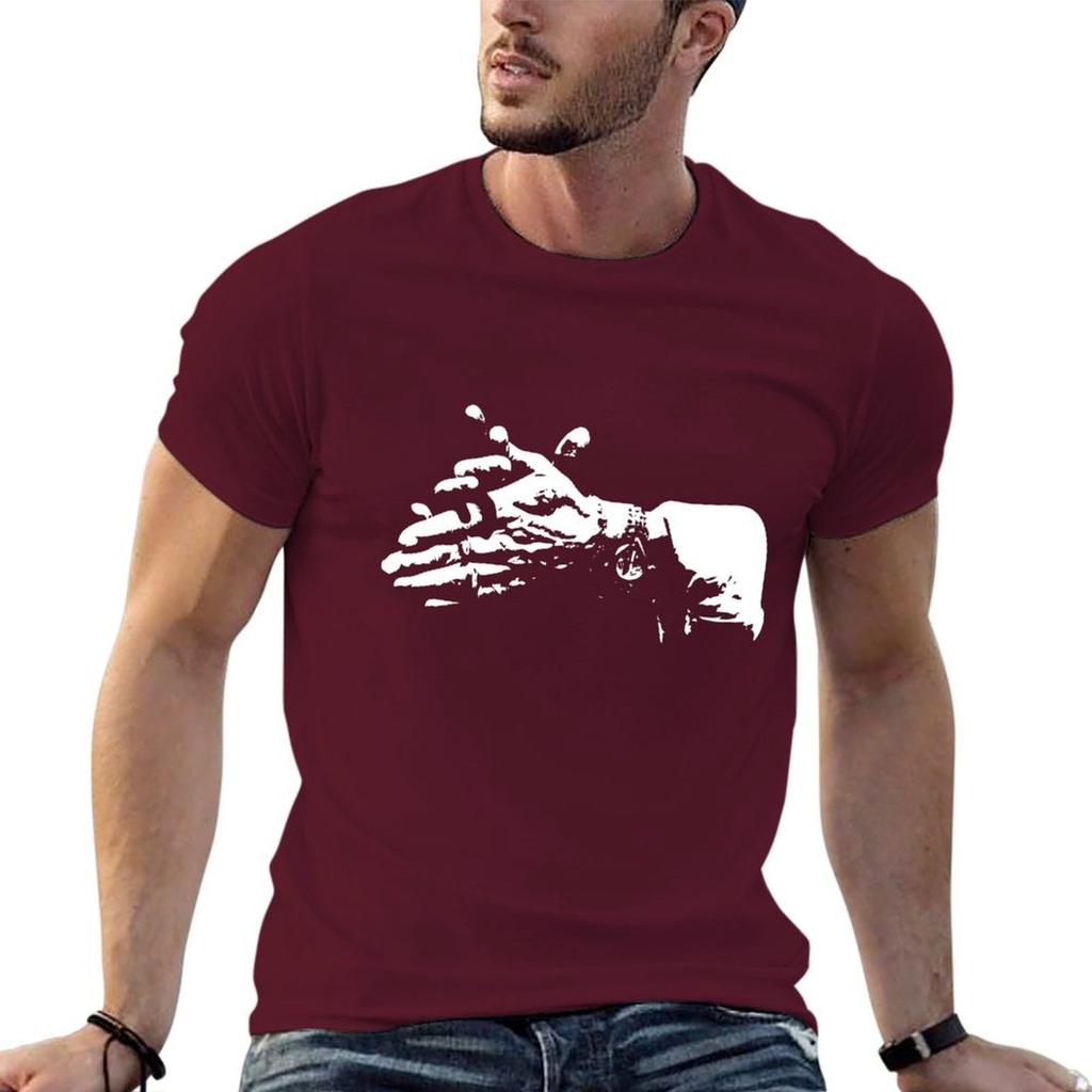 Palmas Flamenco Hands T-Shirt Blacks Kawaii Clothes Summer Tops Graphics T Shirts for Men Cotton