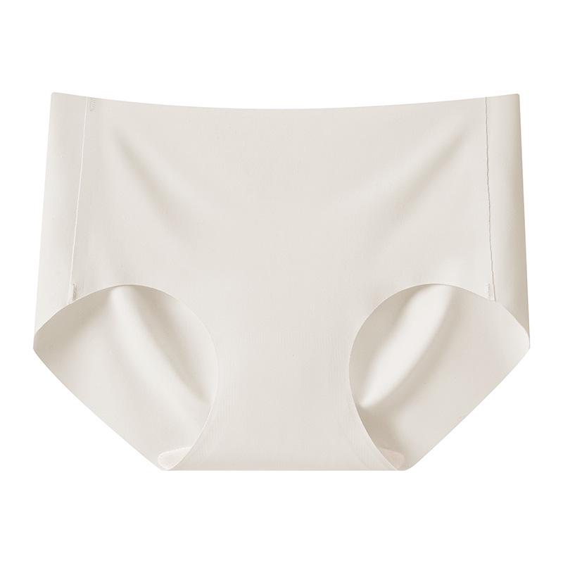 

Женские бесшовные антибактериальные трусики из ледяного шелка со средней посадкой XL/XXL (60-75kg) абрикосовый