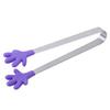Mini Silicone Food Clip Non-slip Stainless Steel Clip